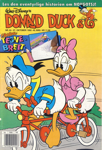 Cover for Donald Duck & Co (Hjemmet / Egmont, 1948 series) #44/1992