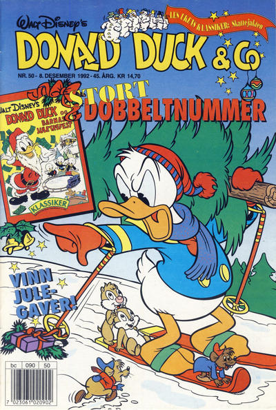 Cover for Donald Duck & Co (Hjemmet / Egmont, 1948 series) #50/1992