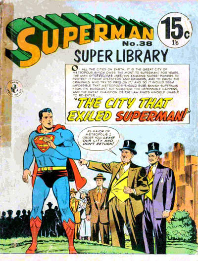Cover for Superman Super Library (K. G. Murray, 1964 series) #38