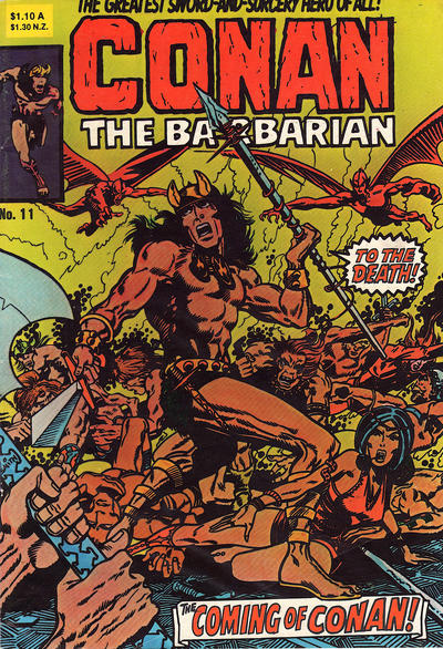 Cover for Conan the Barbarian (Yaffa / Page, 1977 series) #11