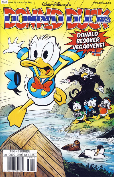 Cover for Donald Duck & Co (Hjemmet / Egmont, 1948 series) #39/2016