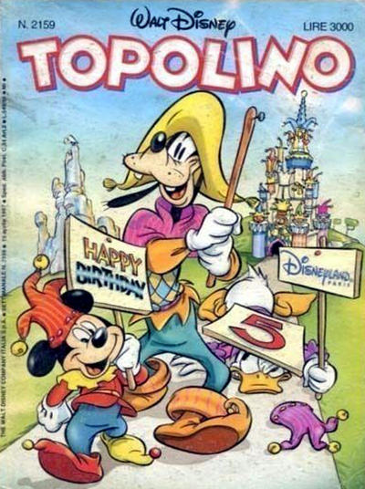 Cover for Topolino (Disney Italia, 1988 series) #2159