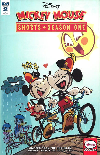 Cover for Mickey Mouse Shorts: Season One (IDW, 2016 series) #2 [Retailer Incentive Variant Cover]
