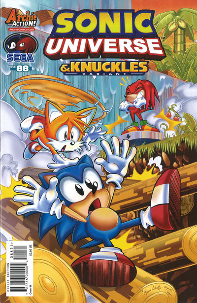 Cover for Sonic Universe (Archie, 2009 series) #88 [Cover B Diana Skelly]
