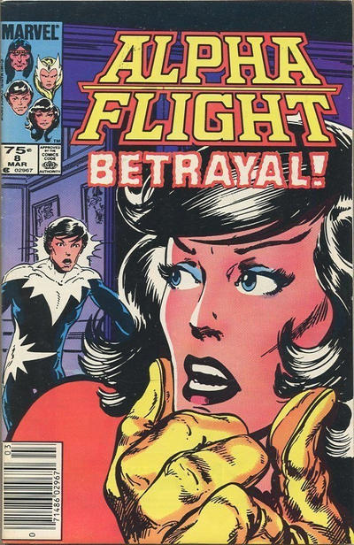 Cover for Alpha Flight (Marvel, 1983 series) #8 [Canadian]