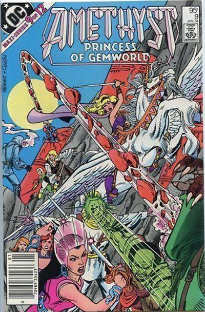 Cover for Amethyst, Princess of Gemworld (DC, 1983 series) #9 [Canadian]