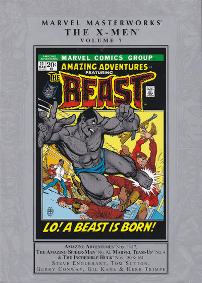 Cover for Marvel Masterworks: The X-Men (Marvel, 2003 series) #7 [Regular Edition]