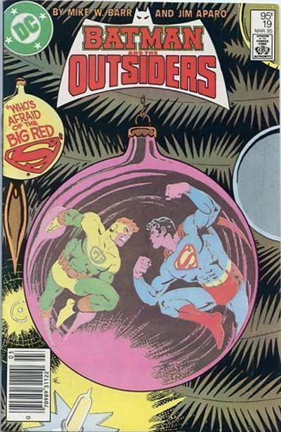 Cover for Batman and the Outsiders (DC, 1983 series) #19 [Canadian]