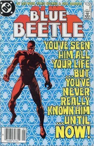 Cover for Blue Beetle (DC, 1986 series) #8 [Canadian]