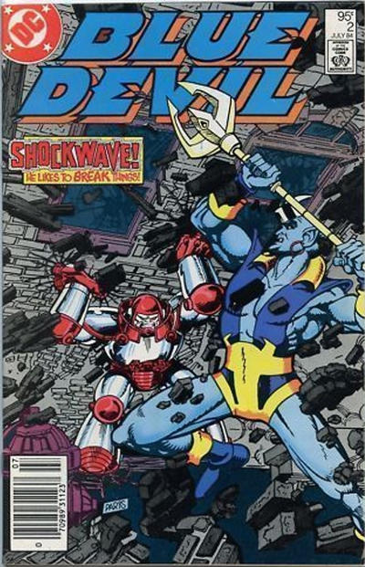 Cover for Blue Devil (DC, 1984 series) #2 [Canadian]