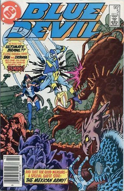 Cover for Blue Devil (DC, 1984 series) #5 [Canadian]