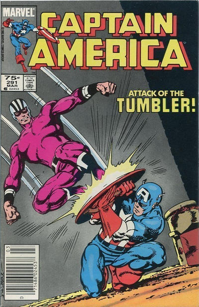 Cover for Captain America (Marvel, 1968 series) #291 [Canadian]