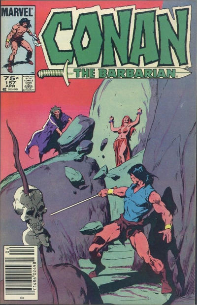Cover for Conan the Barbarian (Marvel, 1970 series) #157 [Canadian]