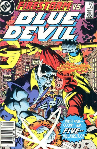 Cover for Blue Devil (DC, 1984 series) #23 [Canadian]