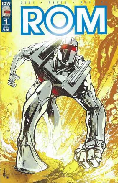 Cover for Rom (IDW, 2016 series) #1 [Subscription Cover A (Z. Howard) Variant]