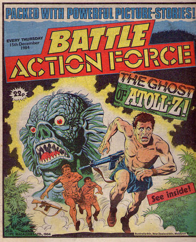 Cover for Battle Action Force (IPC, 1983 series) #15 December 1984 [502]