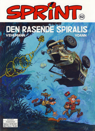 Cover for Sprint (Hjemmet / Egmont, 1998 series) #62 - Den rasende Spiralis