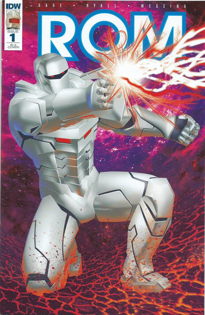Cover for Rom (IDW, 2016 series) #1 [RI-A Cover - Michael Golden]
