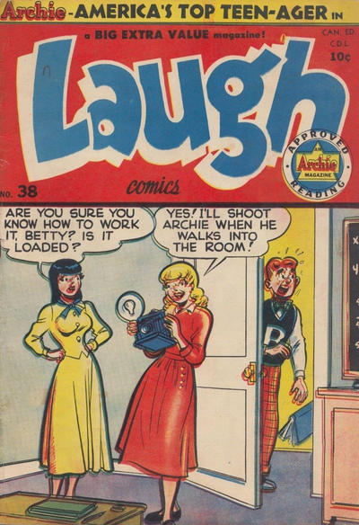 Cover for Laugh Comics (Bell Features, 1948 series) #38