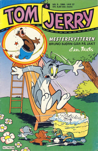 Cover for Tom & Jerry (Semic, 1979 series) #9/1984