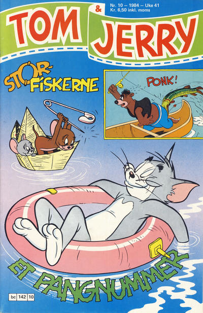 Cover for Tom & Jerry (Semic, 1979 series) #10/1984