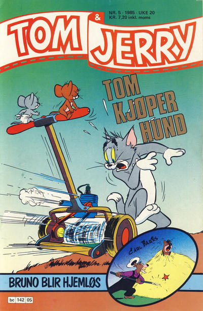 Cover for Tom & Jerry (Semic, 1979 series) #5/1985
