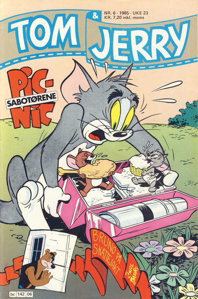 Cover for Tom & Jerry (Semic, 1979 series) #6/1985