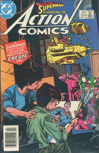 Cover Thumbnail for Action Comics (DC, 1938 series) #554 [Canadian]