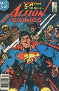 Cover for Action Comics (DC, 1938 series) #557 [Canadian]