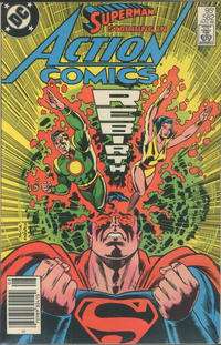 Cover Thumbnail for Action Comics (DC, 1938 series) #582 [Canadian]