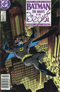 Cover for Batman (DC, 1940 series) #417 [Canadian]
