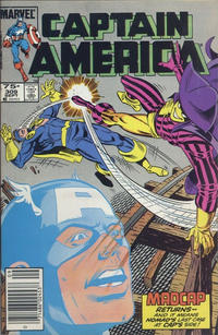 Cover for Captain America (Marvel, 1968 series) #309 [Canadian]