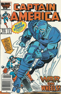 Cover for Captain America (Marvel, 1968 series) #318 [Canadian]