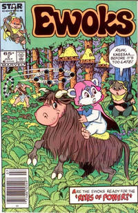 Cover Thumbnail for The Ewoks (Marvel, 1985 series) #2 [Newsstand]
