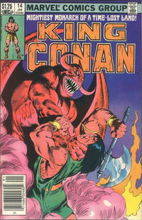 Cover Thumbnail for King Conan (Marvel, 1980 series) #14 [Canadian]