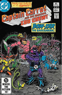Cover Thumbnail for Captain Carrot and His Amazing Zoo Crew! (DC, 1982 series) #7 [Direct]