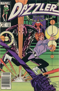 Cover for Dazzler (Marvel, 1981 series) #37 [Newsstand]