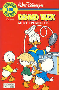 Cover Thumbnail for Donald Pocket (Hjemmet / Egmont, 1968 series) #159 - Donald Duck Midt i planeten [1. opplag]