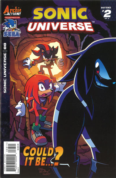 Cover for Sonic Universe (Archie, 2009 series) #88 [Cover A Tracy Yardley]