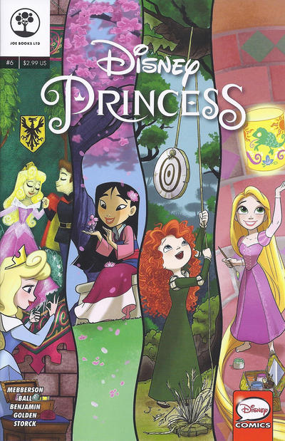 Cover for Disney Princess (Joe Books, 2016 series) #6