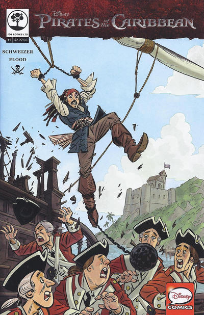 Cover for Disney Pirates of the Caribbean (Joe Books, 2016 series) #1