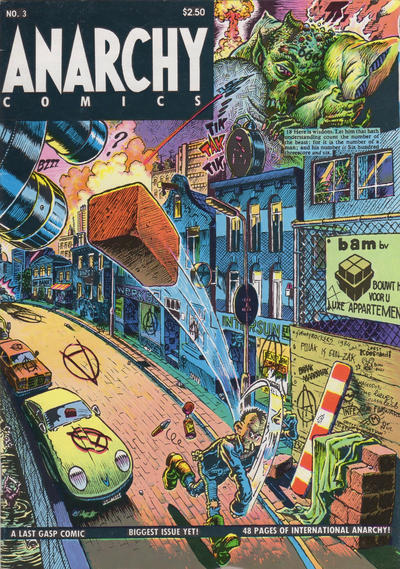 Cover for Anarchy Comics (Last Gasp, 1978 series) #3 [2nd printing]