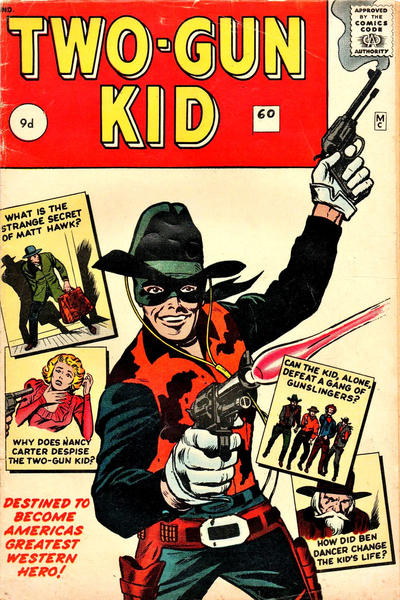 Cover for Two Gun Kid (Marvel, 1953 series) #60 [British]