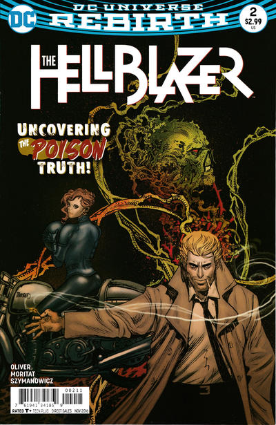 Cover for Hellblazer (DC, 2016 series) #2