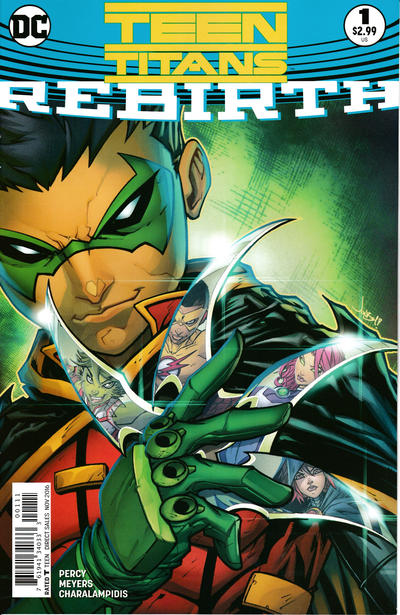 Cover for Teen Titans: Rebirth (DC, 2016 series) #1