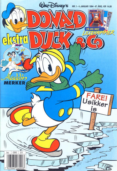 Cover for Donald Duck & Co (Hjemmet / Egmont, 1948 series) #1/1994