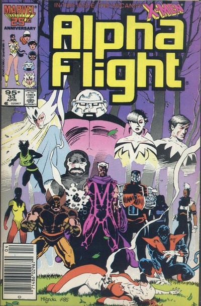 Cover for Alpha Flight (Marvel, 1983 series) #33 [Canadian]