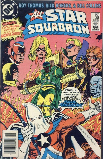 Cover for All-Star Squadron (DC, 1981 series) #38 [Canadian]