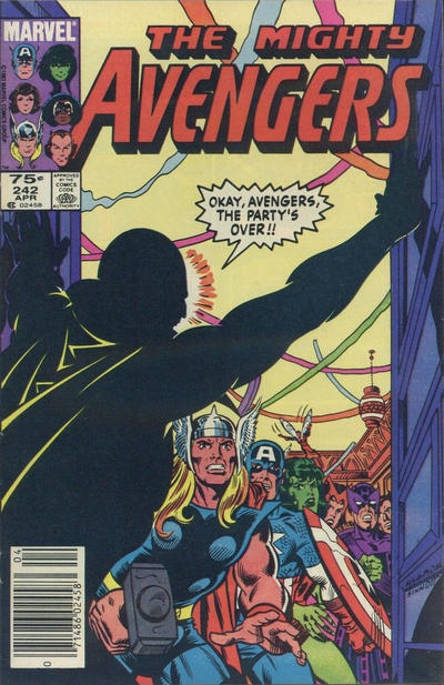Cover for The Avengers (Marvel, 1963 series) #242 [Canadian]