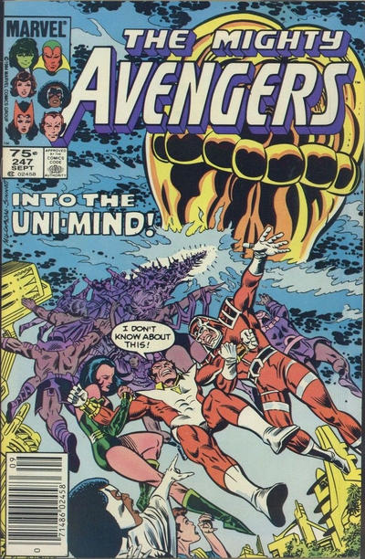 Cover for The Avengers (Marvel, 1963 series) #247 [Canadian]